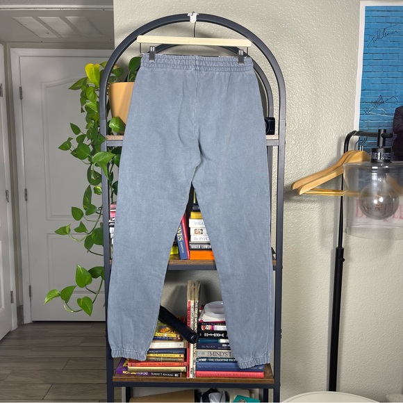 Talentless Pants Mens Small Gray Jogger Sweats Pullon Drawstring Heavy Cotton - Picture 6 of 10